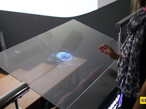 水晶臺(tái)觸控甩屏